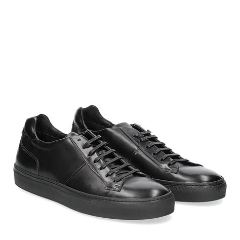 sneakers eleganti uomo nere